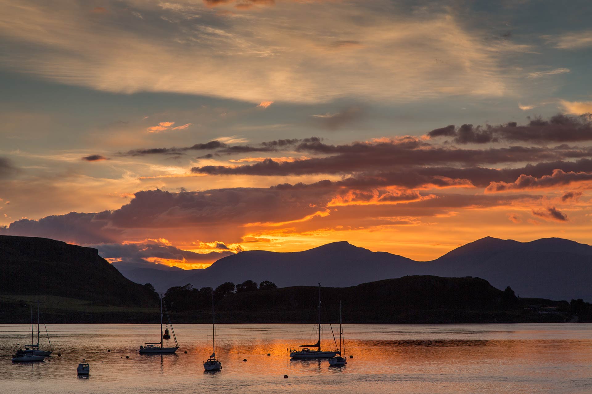 Oban-sunset